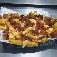 imagem Batata com cheddar e bacon