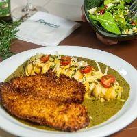 imagem Peixe com Fettuccine ao Pesto (Novidade)