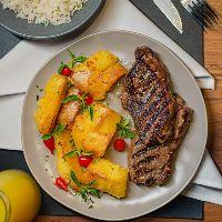 imagem Picanha Grelhada com Mandioca