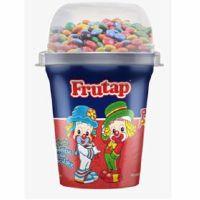 imagem IOGURTE FRUTAP SABOR MORANGO + CONFEITOS DE CHOCOLATE COLORIDO 115G - 3 UNIDADES