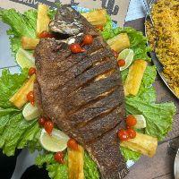 imagem Baião de dois com Tilápia frita 