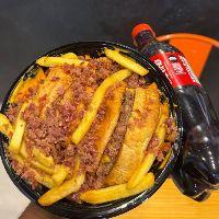 imagem piscininha de cheddar (acompanha coca 600ML}