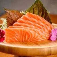 imagem Sashimi salmão