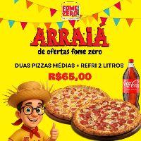 imagem 2 Pizzas Médias + 1  Coca Cola 2L