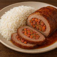 imagem Carne Assada Recheada da Tia