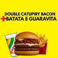 imagem Double Catupiry Bacon (batata+guaravita)