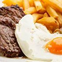imagem Bife a Cavalo