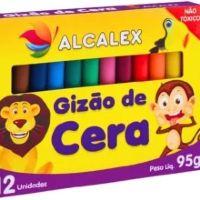 imagem GIZÃO DE CERA C/ 12 UNIDADES 95G