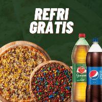 imagem Pizza salgada 40cm +15%OFF Na Pizza Doce 25cm Grátis Refrigerante 1,5L