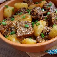 imagem Costela com batata e agrião 