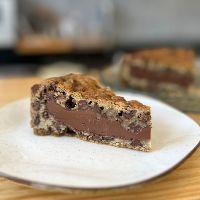 imagem Torta cookie com nutella