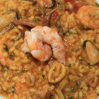 imagem Risoto de Camarão Com Mexilhão