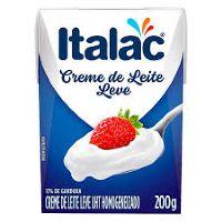 imagem Creme de Leite italac 200g