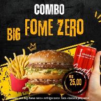 imagem combo Big Fome Zero + batata+refrigente lata