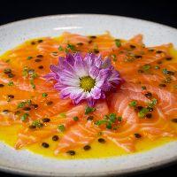 imagem Carpaccio de Salmão ao Maracujá