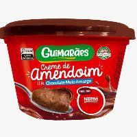 imagem GUIMARÃES CREME DE AMENDOIM COM CHOCOLATE MEIO AMARGO 200G