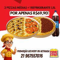 imagem 2 Pizzas Médias + Refri 1,5L