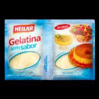 imagem GELATINA SEM SABOR NEILAR 24G CONTÉM 2 SAQUINHOS