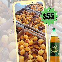 imagem 100 SALGADOS SORT + 1 KUAT 2L