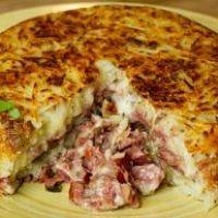 imagem Batata de Calabresa Acebolada 