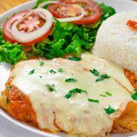 imagem Filé de peixe à parmegiana 