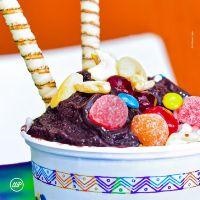 imagem Açaí puro sem adição de açucar + 1 creme