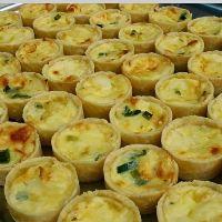 imagem Quiche de queijo e bacon - 25 uni 