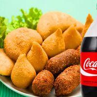 imagem PROMO 100 Salgados + Refri 2L