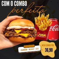 imagem COMBO = 1 baconlino + 1 batata P + 1 refri lata 