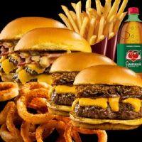 imagem (2) Smash Jack + (2) 873 + (2) Fritas M + (2) Onion + Guaraná Litro