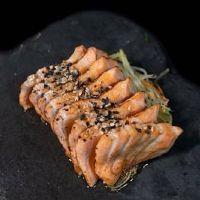 imagem Sashimi Salmão Flambado - 10uni