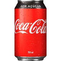 imagem Coca cola zero LT 350ml.