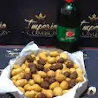 imagem 100 salgadinhos + refrigerante 