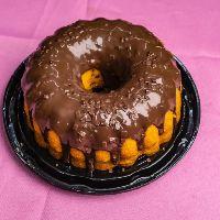 imagem Bolo de cenoura com chocolate