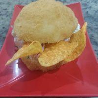 imagem sushi burg 500 gramas salmao  fresco doritos 
