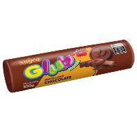 imagem BISCOITO SAGRA GLUB RECHEADO SABOR CHOCOLATE - 6 UNIDADES