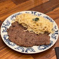imagem Paillard de mignon com fettucine