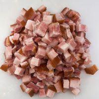 imagem Bacon defumado em cubos
