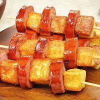 imagem Espetinho de Linguiça Mineira e Queijo