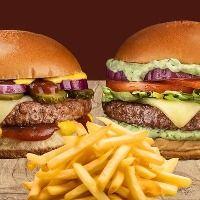 imagem Combo 2 Burgers de 120g + 1 Batata Frita