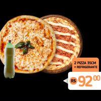 imagem 2 Pizzas 35 cm+ Refrigerante