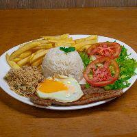 imagem Bife á Cavalo de Carne