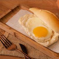 imagem Pão integral com ovo