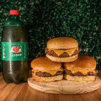 imagem 3 CHEESE BURGUER ARTESANAL + GUARANÁ 1L 