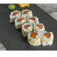 imagem 10 Unidades de uramaki de salmão