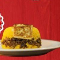 imagem Cuscuz Recheado com Calabresa e Queijo Coalho