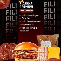 imagem Filiburguer de  picanha premium 4 pessoas