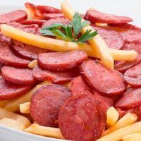 imagem Porção de fritas com calabresa 
