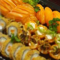 imagem GENZAI JAPINHA (20 Peças de Salmão) +Coca 350ml