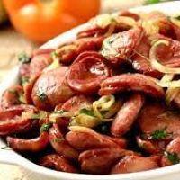 imagem Linguiça fina acebolada